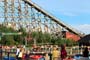 click to enlarge wooden roller coaster