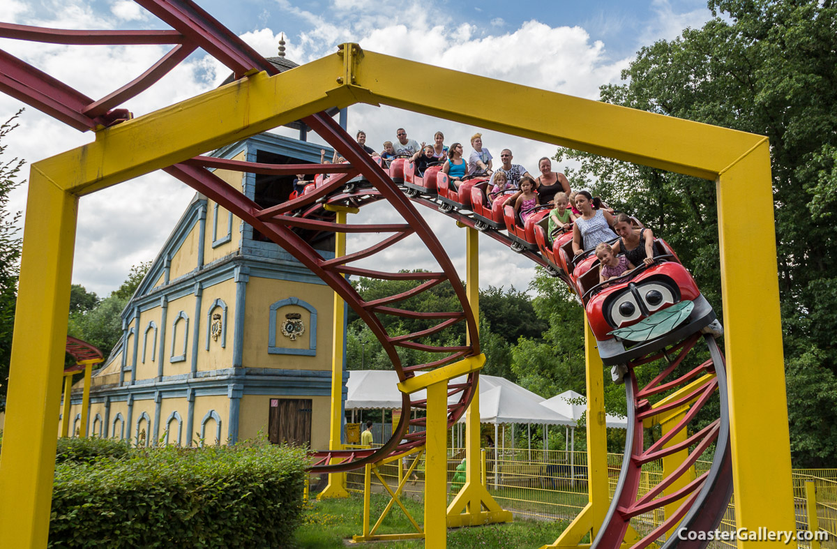 Familienachterbahn Schloß Beck Freizeitpark