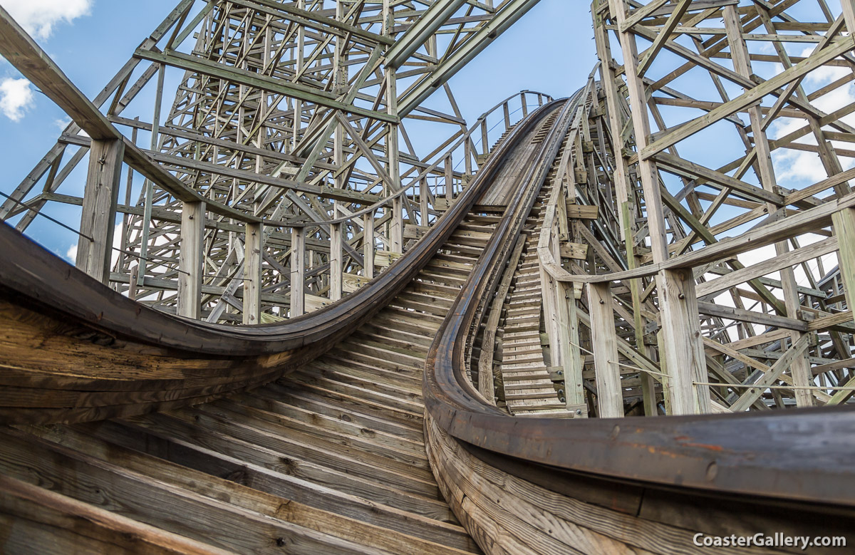 Roller coaster safety - pictures taken within the Kentucky Rumbler