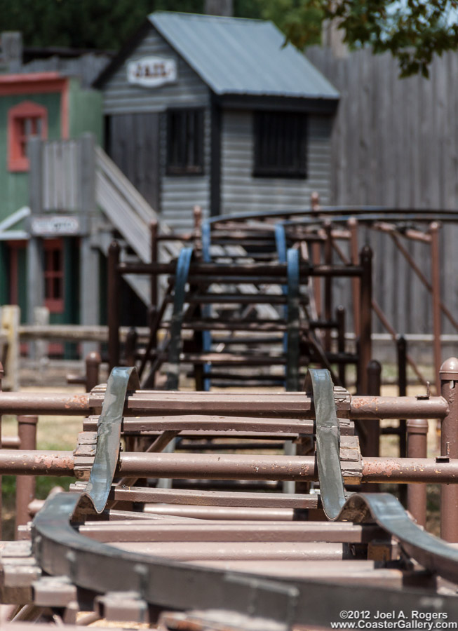 Run Away Mine Cars at Donley's Wild West Town