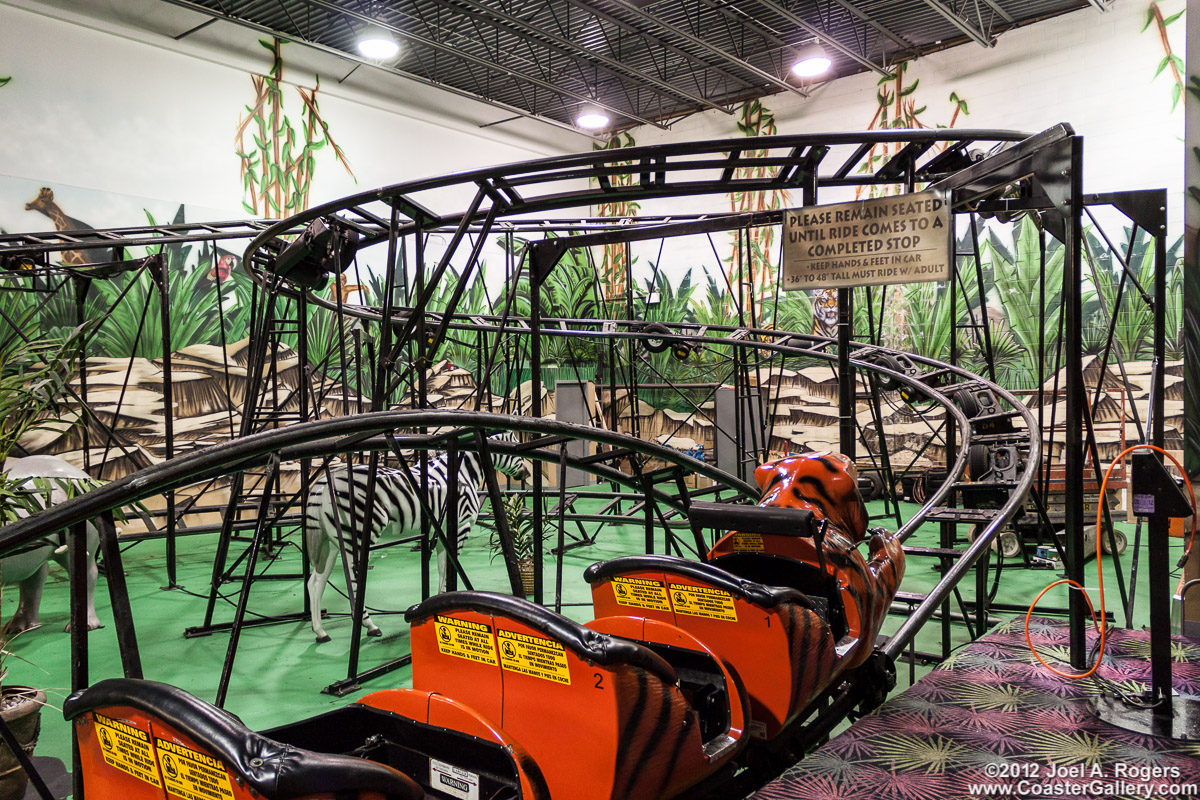 Tiger Terror coaster in the Chicago suburbs