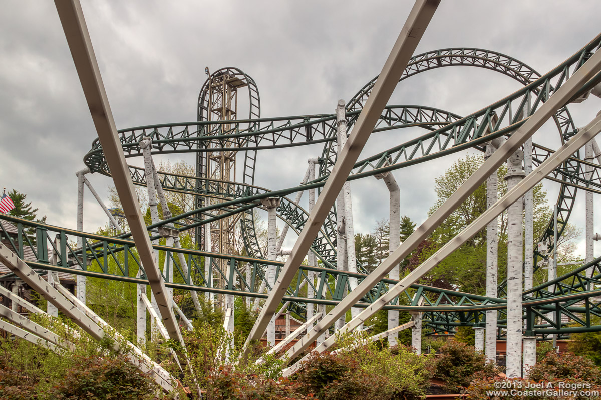 Examples of Gertlauer Euro-Fighter roller coaster installations