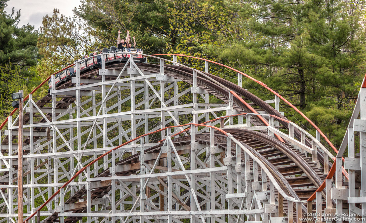 Roller coaster relocated from Lakewood Park in Waterbury, CT