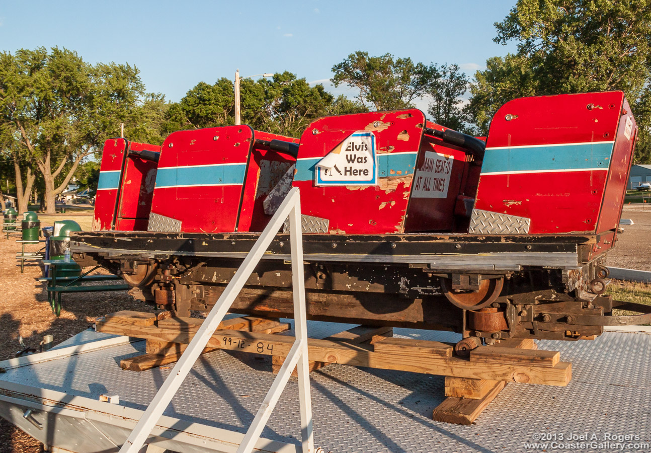 Elvis Was Here - Zippin Pippin at Libertyland in Memphis