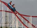 The only roller coaster in Nebraska