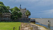 click to enlarge Galveston Historic Please Pier Iron Shark picture