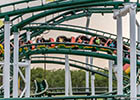 Roller coaster in Texas