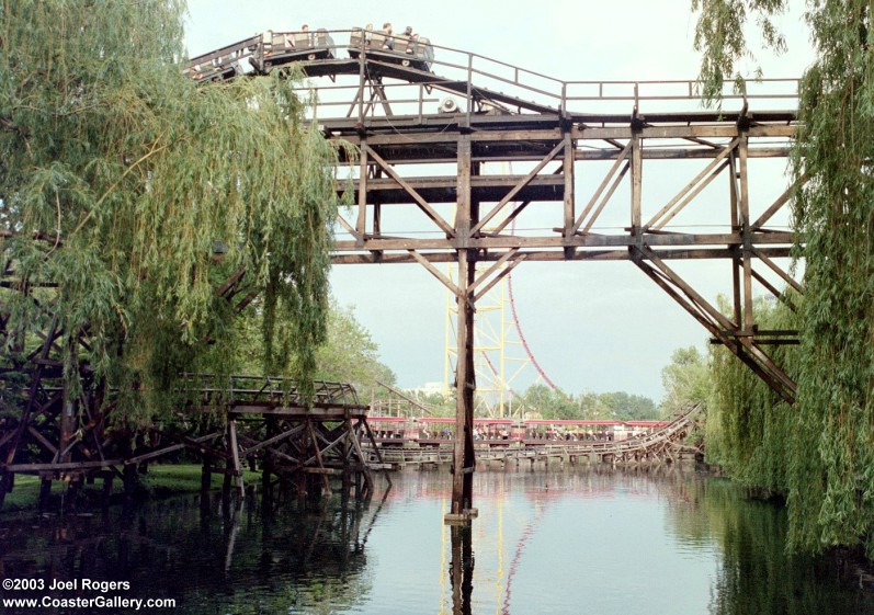Mine Ride roller coaster in Sandusky, OH