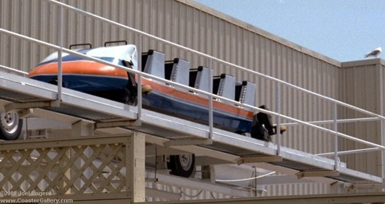 Bobsled roller coaster at Cedar Point.