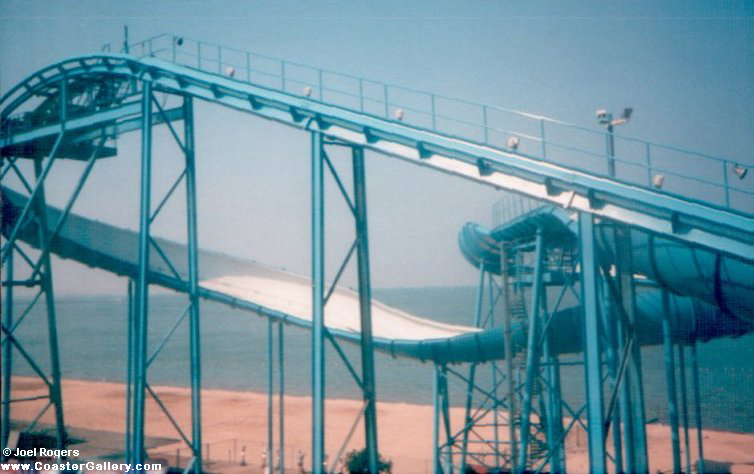 Avalanche Run at Cedar Point on Lake Erie.