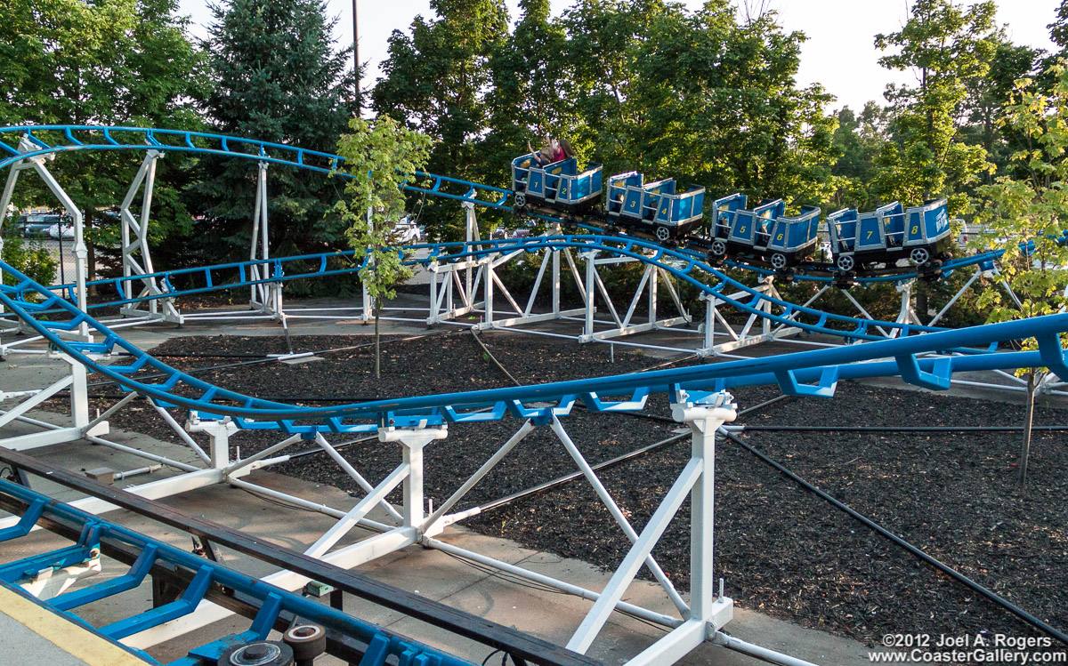 Big Dipper roller coaster at Michigan's Adventure