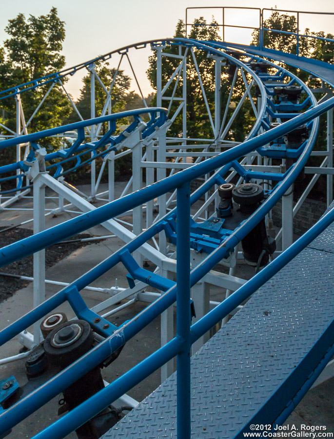 Big Dipper roller coaster at Michigan's Adventure