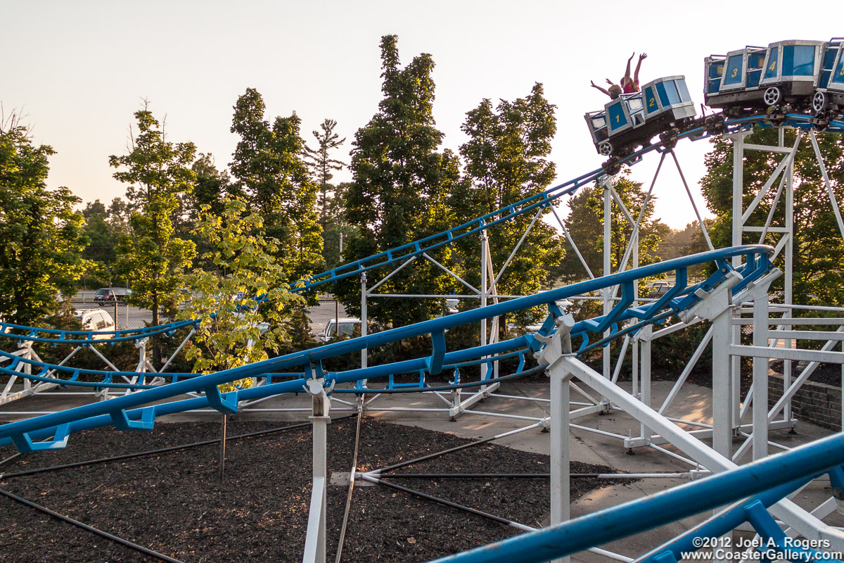 Big Dipper roller coaster built by Chance Rides