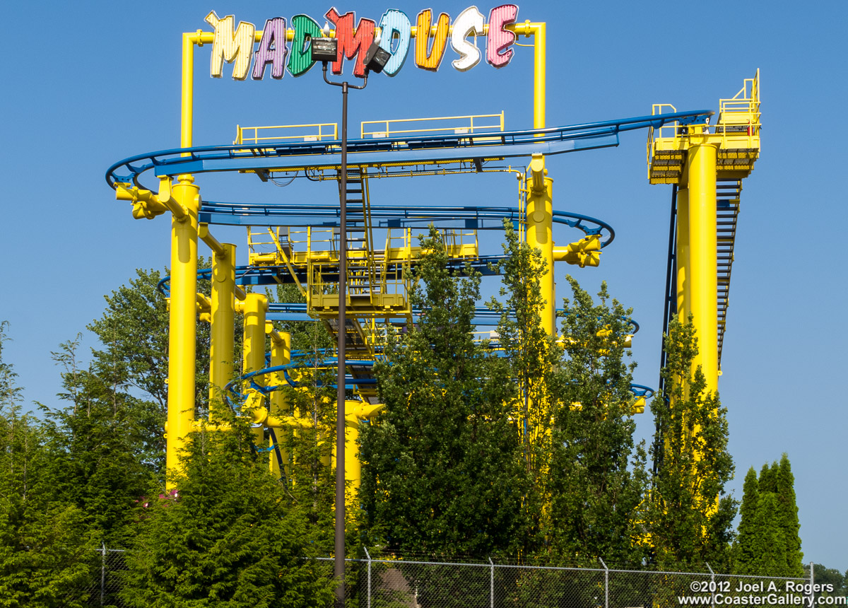 Mad Mouse coaster by Arrow Dynamics