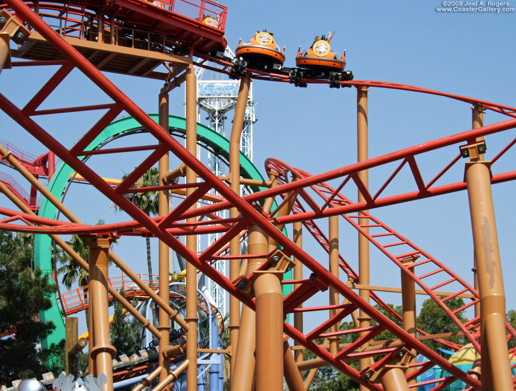 Roller coaster stock pictures