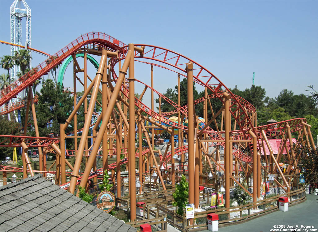 Knott's Berry Farm amusement park rides