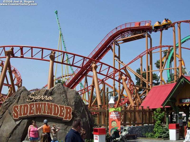 Knott's Berry Farm thrill ride