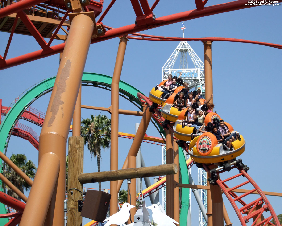 Drop Tower and various coasters in California