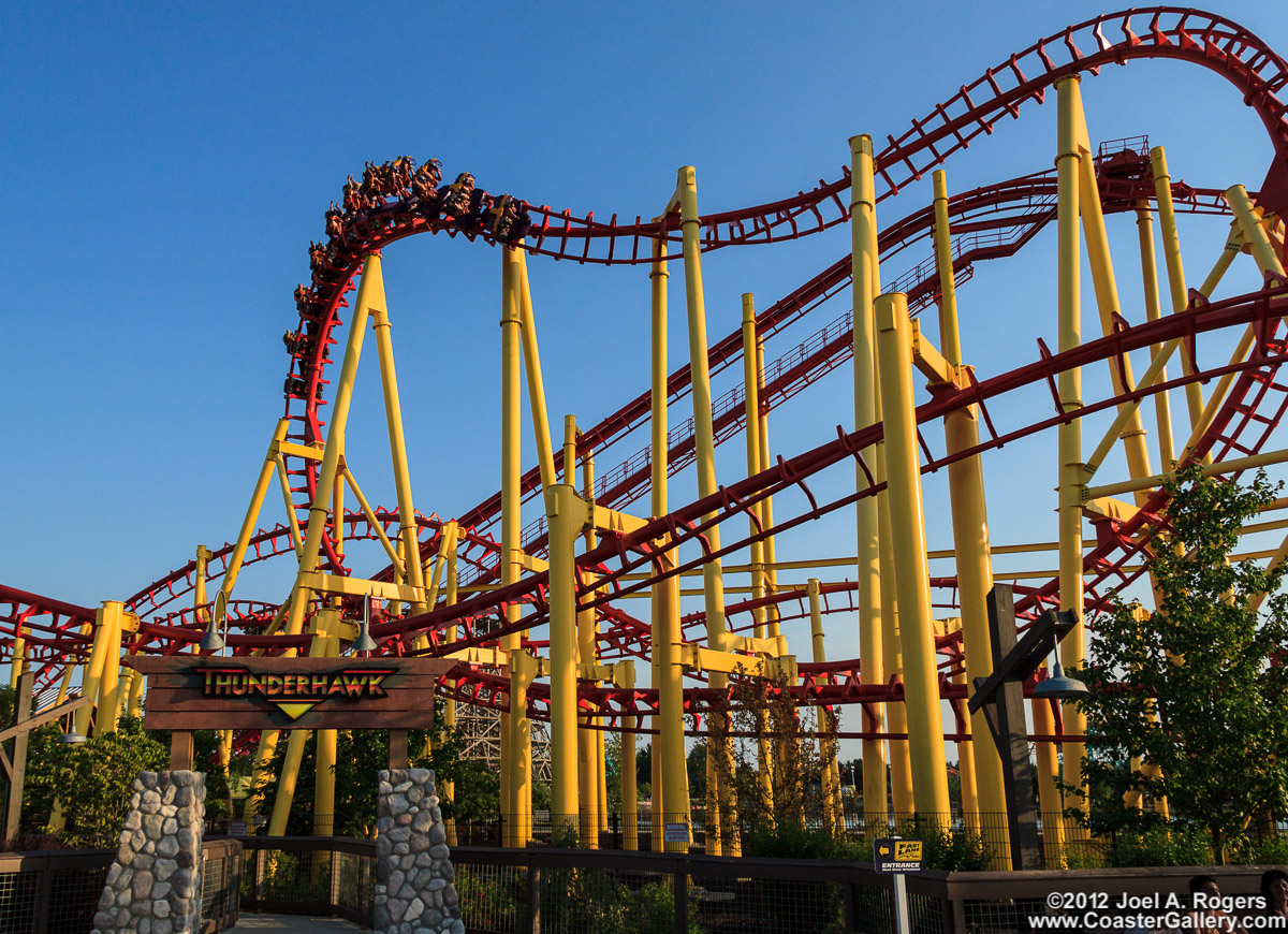 Old roller coaster history