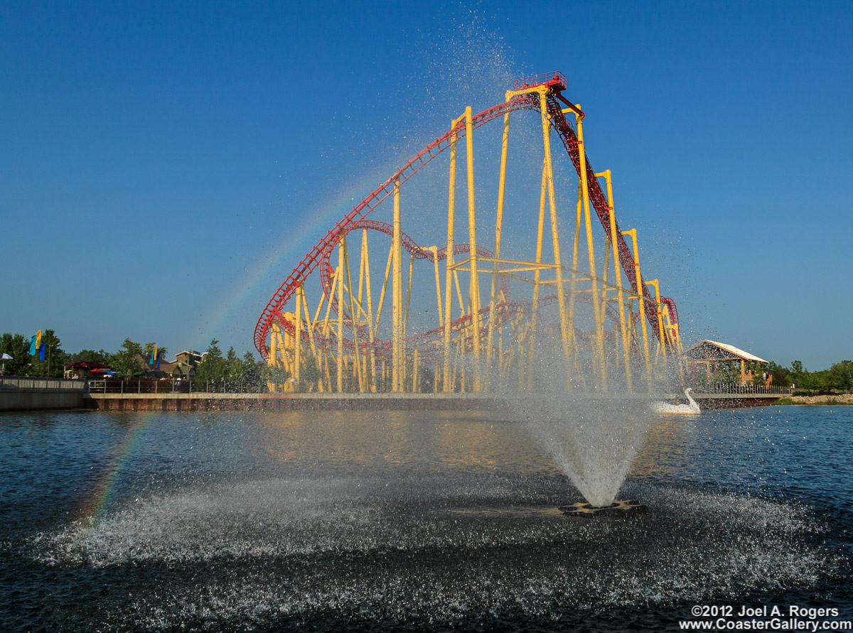 Swan Boats at Michigan's Adventure