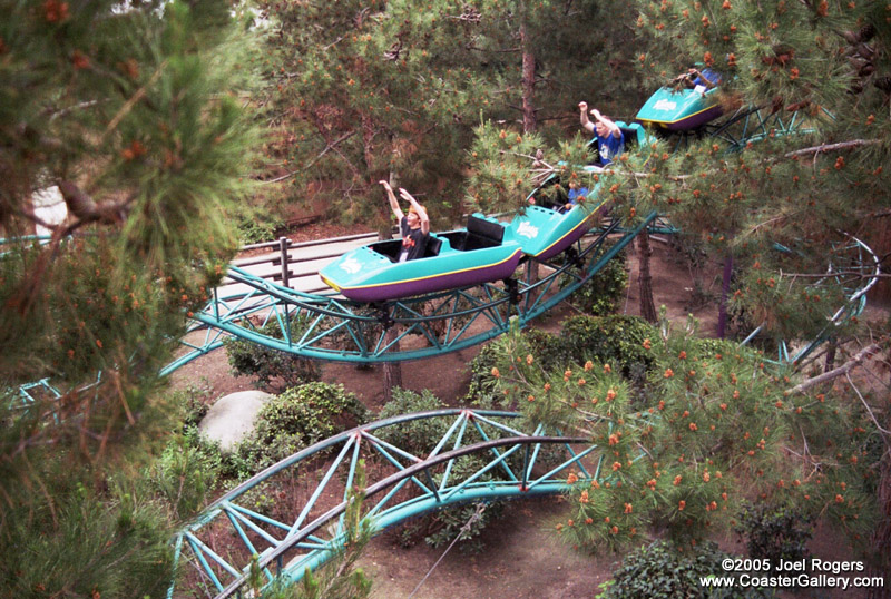 Timberline Twister coaster at Knott's Berry Farm