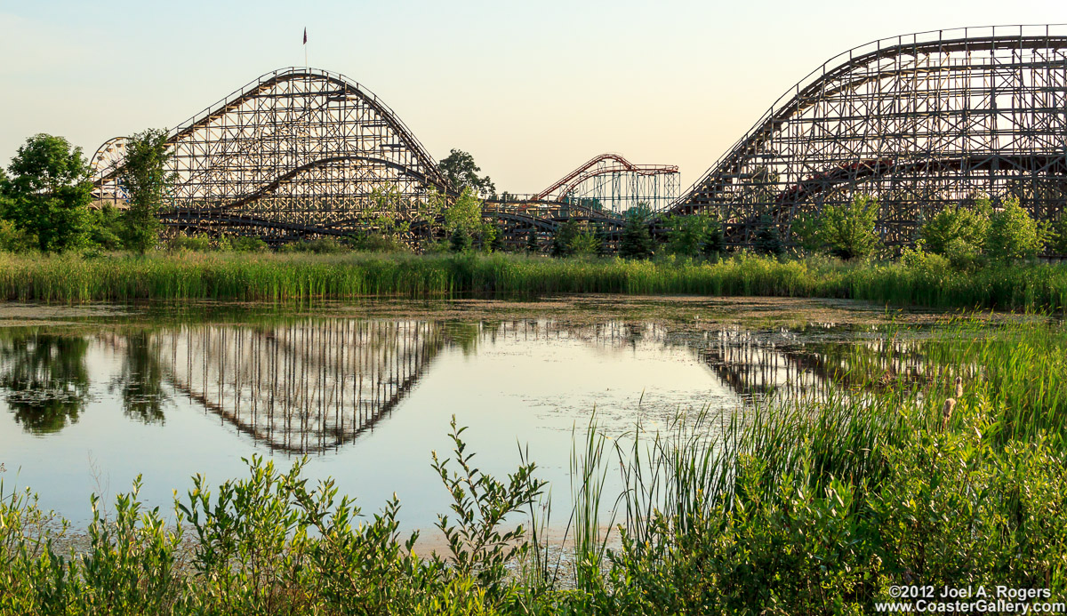 Roller coaster reflections