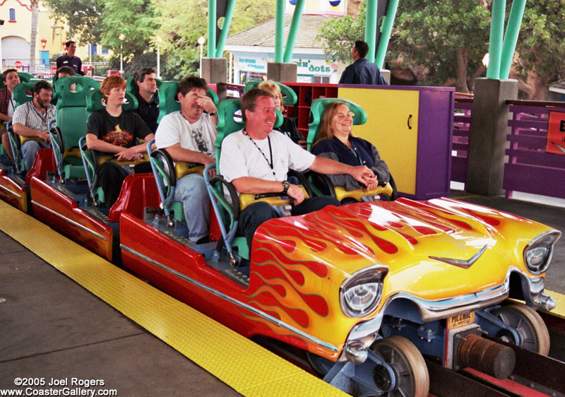 Xcelerator train in the station