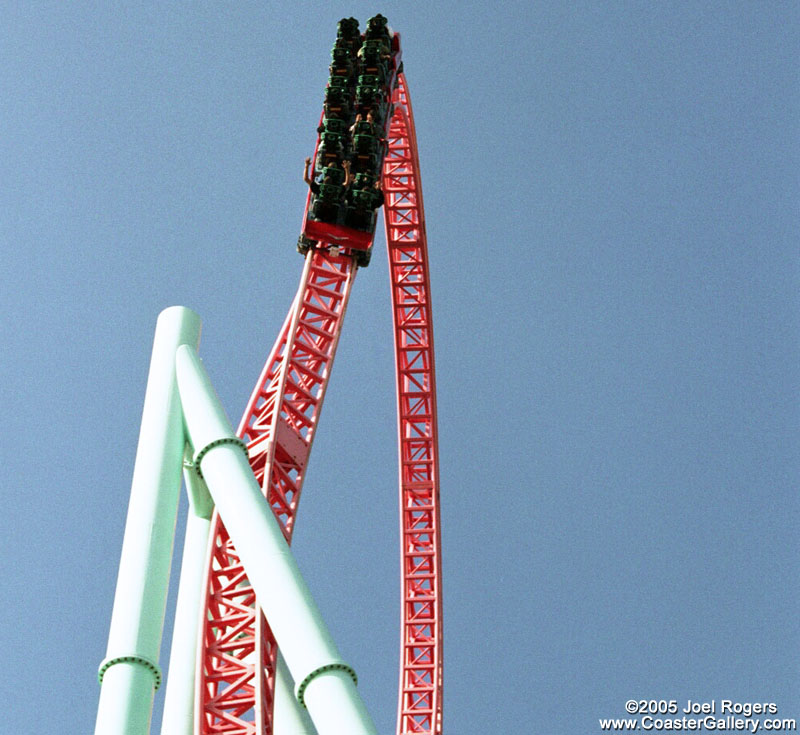 Xcelerator rocket coaster