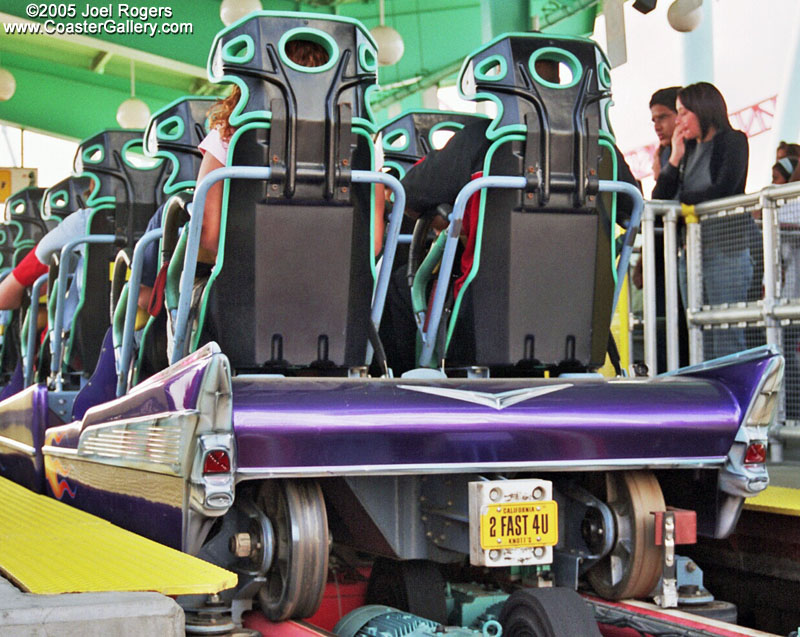 License plate on Xcelerator