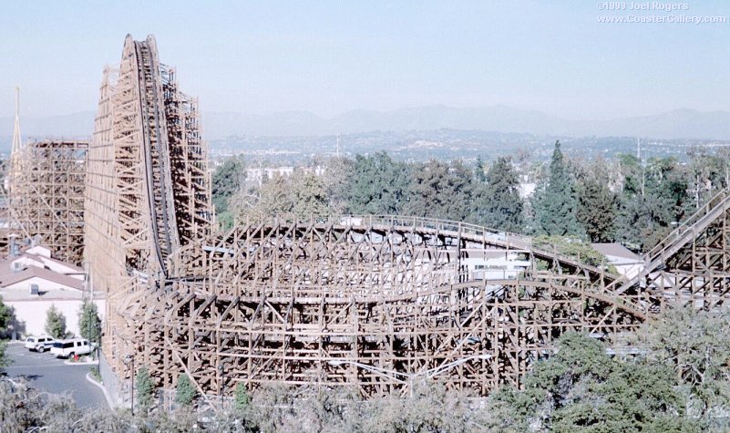 Ghostrider coaster at Knott's Berry Farm