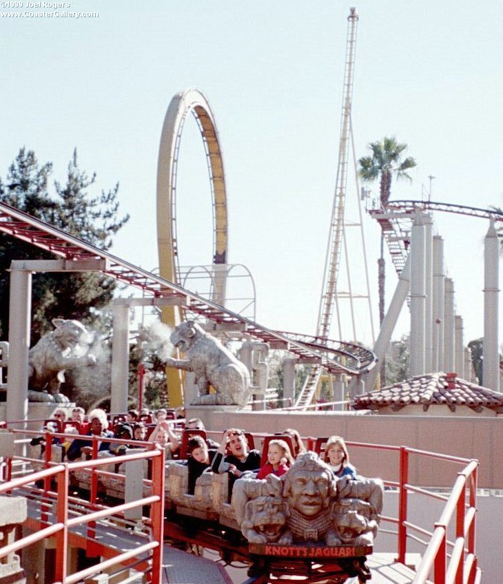 Jaguar! roller coaster at Knott's Berry Farm