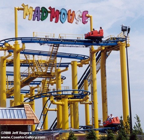 Mad Mouse coaster by Arrow Dynamics