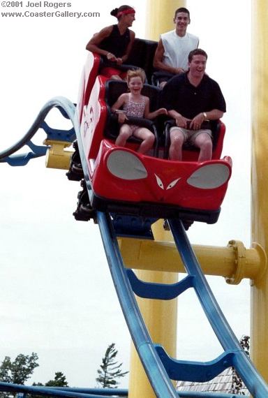 Mad Mouse roller coaster in Michigan