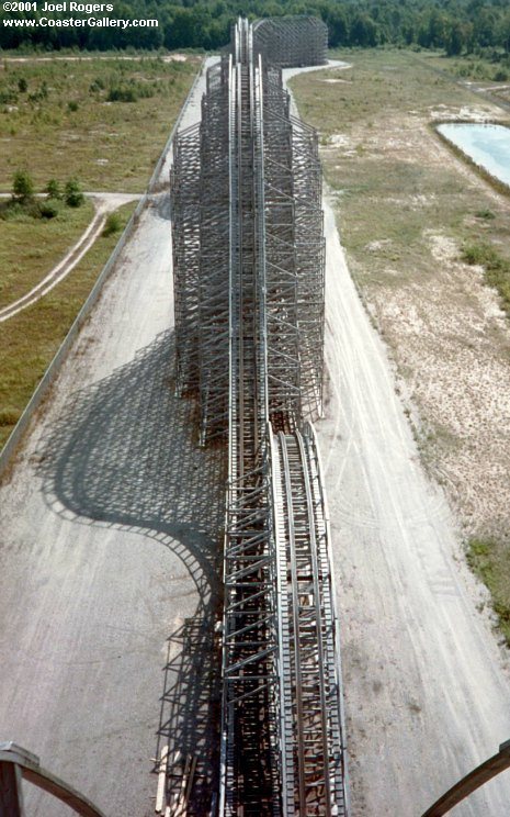 View from the top of Shivering Timbers