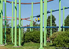 Sky Rider - Spinning suspended roller coaster at Sky Line Park in Germany