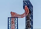 Sky Wheel roller coaster
