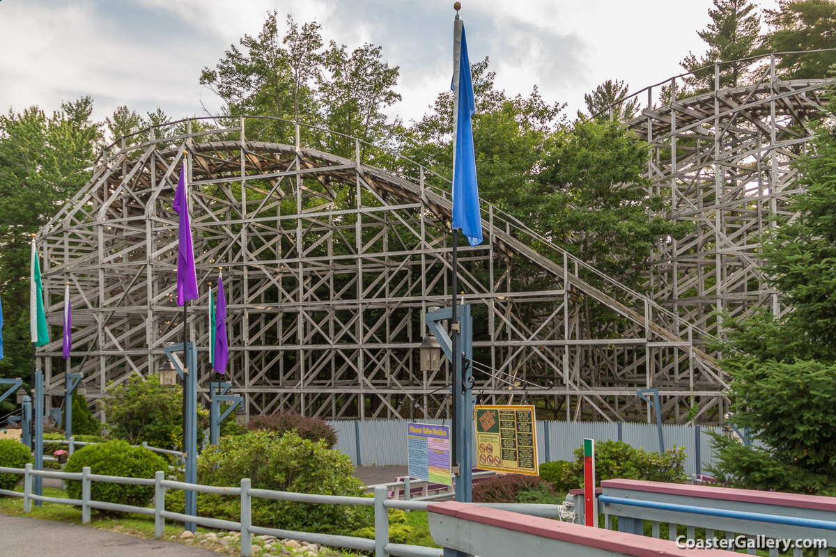 Custom Coasters International - Excalibur roller coaster at Funtown Splashtown U.S.A.