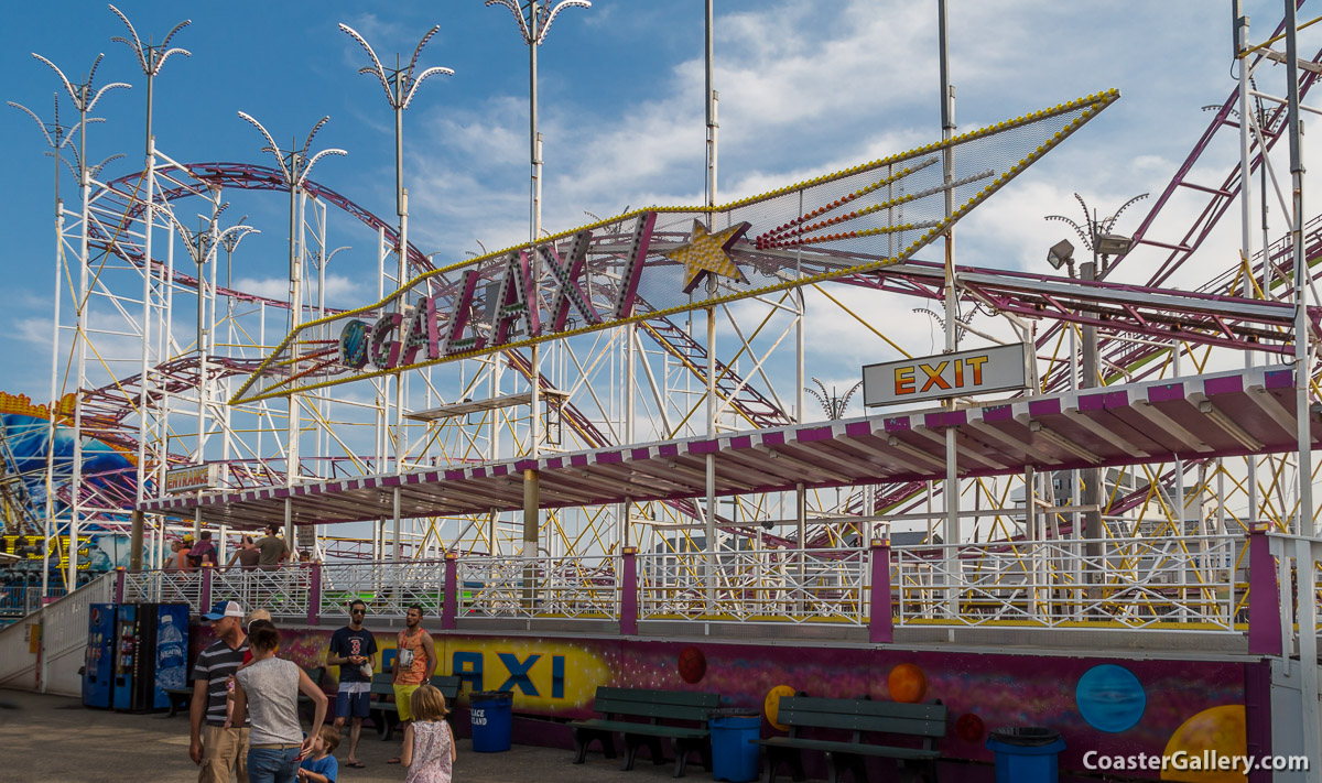 Galaxy Orbit at Peony Park in Omaha, Nebraska