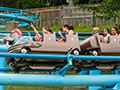 Polar Coaster kiddie ride at Story Land