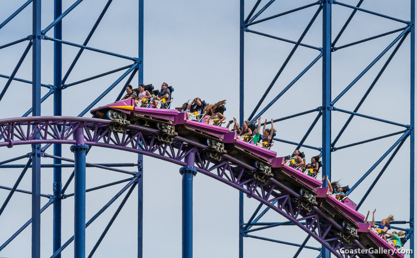 Crazy Coaster Hair on one of the best roller coasters I have ever been on!