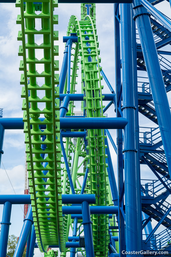 Rescuing people off of a roller coaster