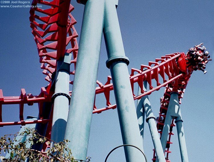 Mind Eraser at Six Flags New England