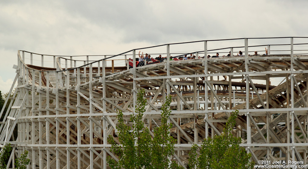 One of the roughest roller coasters in the world