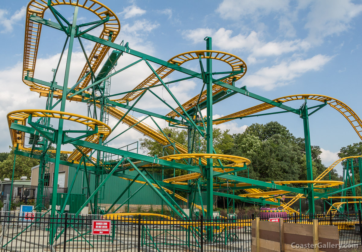 Ragin' Cajun coaster operation