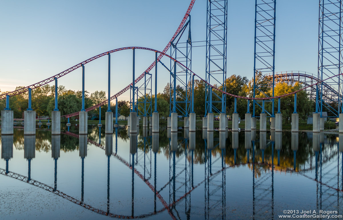 Beautiful roller coaster pictures