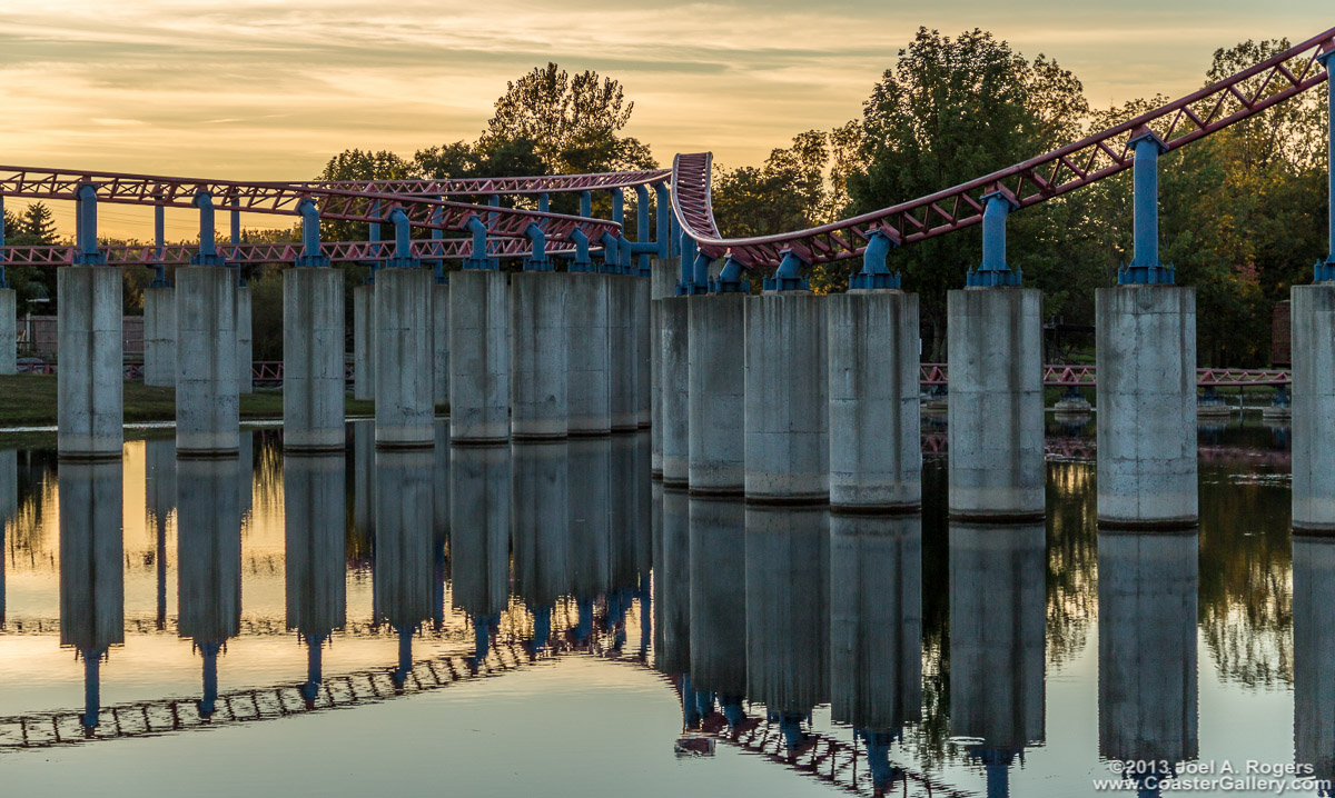 Beautiful roller coaster pictures