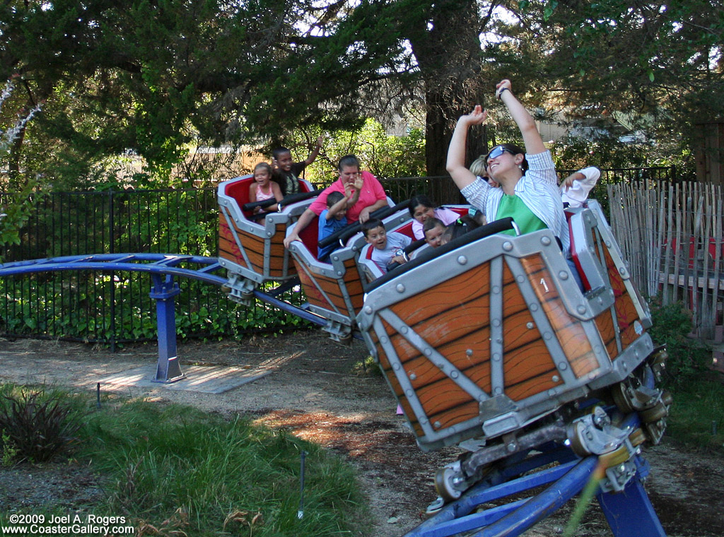 Six Flags' Roadrunner Express junior coaster