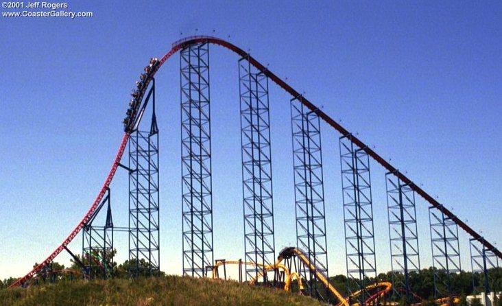 Superman Ride of Steel in Maryland