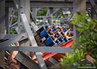 Wicked Cyclone roller coaster