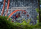 Wicked Cyclone roller coaster